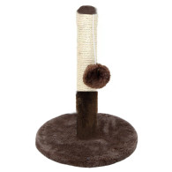 Klösmöbel för katter, klöspelare, mörkbrun, 40 cm x 30 cm.