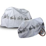 Skydd med kardborreband för cykel scooter Vattentätt material 210x100x64 cm