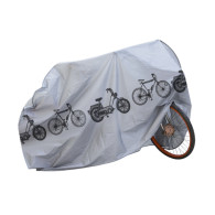 Skydd med kardborreband för cykel scooter Vattentätt material 210x100x64 cm