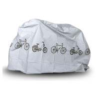 Skydd med kardborreband för cykel scooter Vattentätt material 210x100x64 cm