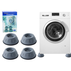 Antivibrations- och halkskyddsmattor för tvättmaskin och diskmaskin, 4 stycken.
