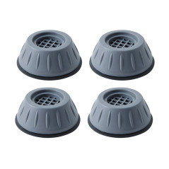 Antivibrations- och halkskyddsmattor för tvättmaskin och diskmaskin, 4 stycken.