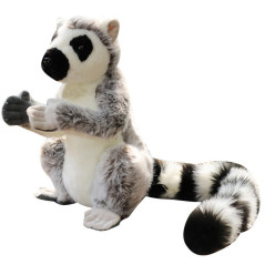 Mascot Plysch Lemur Plysch Mjuk Grå 28cm | HandlaSmidigt.se