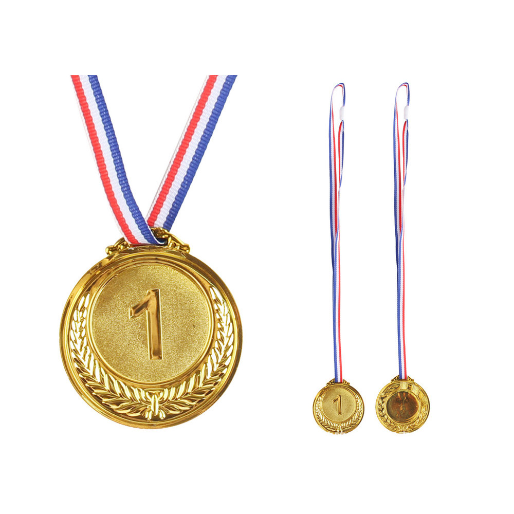 Złoty Medal Pierwsze Miejsce Nagroda Trofeum Cynkowy 6,5cm Złoty Medal Pierwsze Miejsce Nagroda Trofeum Cynkowy 6,5cm
