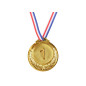 Guldmedalj Första plats Pris Trofé Zink 6,5 cm