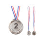 Silvermedal Andraplats Trofé Zink 6,5 cm