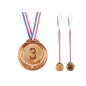 Bronzemedal Tredje plats Pris Trofé Zink 6,5 cm