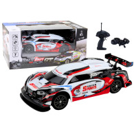 Auto Sportowe RC 116 Drift  Wymienne Koła Biało-Czerwone