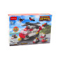 Byggklossar Helikopter 6 i 1 DIY Set Fordon 117 delar.