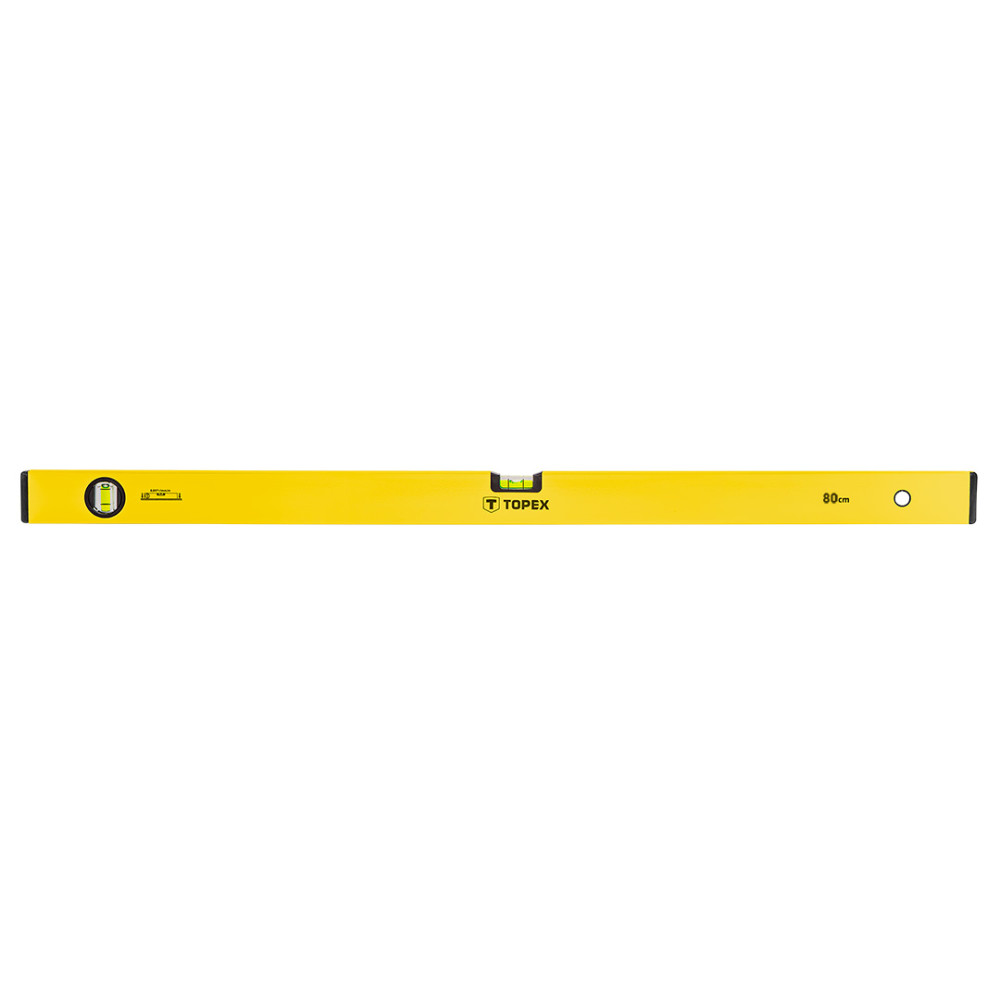 Poziomnica aluminiowa typ 500, 80 cm, 2 libelle Poziomnica aluminiowa typ 500, 80 cm, 2 libelle