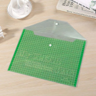 Mappmapp Kuvert Transparent Grön A4 20 stycken