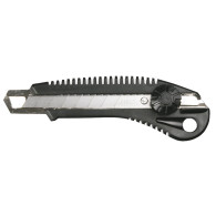 Kniv med 18 mm brytbart blad, skruvlås