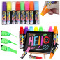 Färgglada mångsidiga kritmärken set med 8 stycken