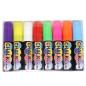 Färgglada mångsidiga kritmärken set med 8 stycken