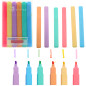 Set av markörpennor Färgglada Kontors- och skolpennor 6 st.