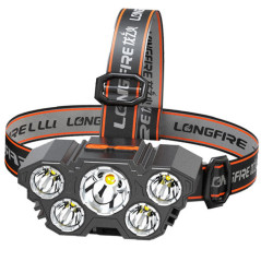 Pannlampa LED Pannlampa 5 dioder Rörelsesensor 4 Ljuslägen