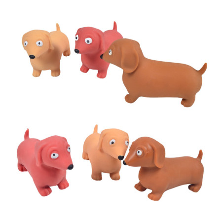 Stressboll Hund att Krama Brun Beige Smutsig Rosa