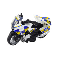 Polisens motorcykel med friktionsdrift på batteri ljus ljud