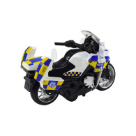 Polisens motorcykel med friktionsdrift på batteri ljus ljud