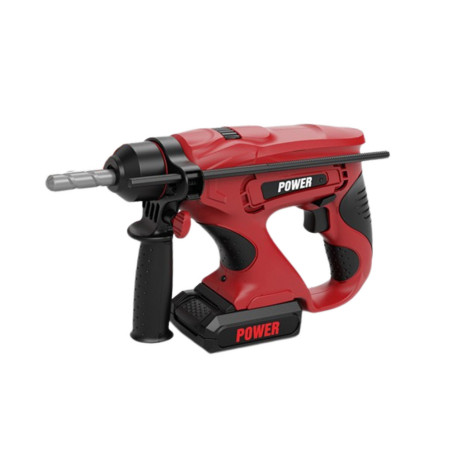 Borr för hemmafixaren Röd borr med batterier