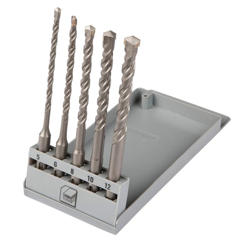 Borrsatser för betong SDS Plus 5-12 mm, 5 delar.