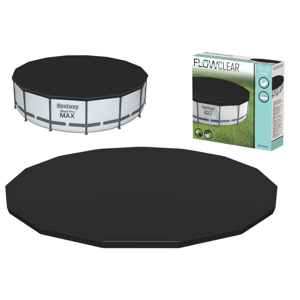 Pool cover for frame pool 457 cm Bestway 58038
Pooltäckning för ram pool 457 cm Bestway 58038 Pool cover for frame pool 457 cm Bestway 58038
Pooltäckning för ram pool 457 cm Bestway 58038