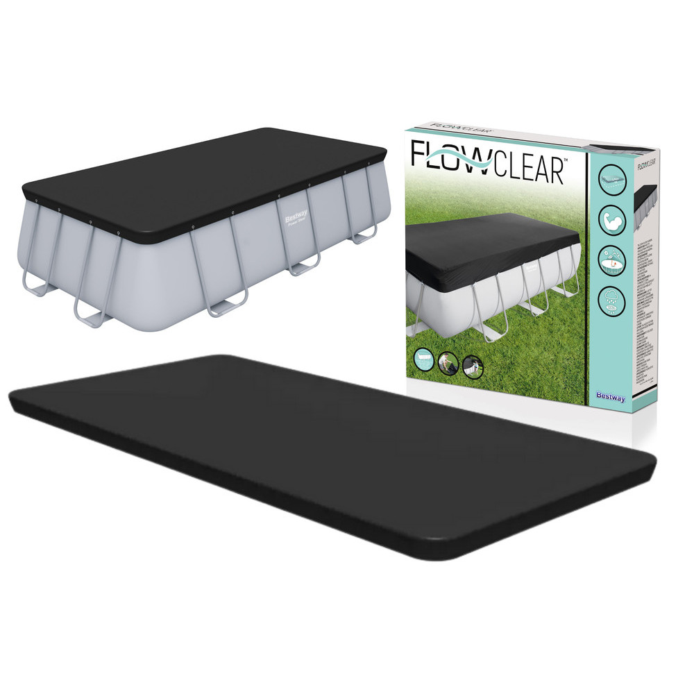 Pool Cover for Frame Pool 404412 cm x 201 cm Bestway 58232
Pooltäckning för ram pool 404412 cm x 201 cm Bestway 58232 Pool Cover for Frame Pool 404412 cm x 201 cm Bestway 58232
Pooltäckning för ram pool 404412 cm x 201 cm Bestway 58232