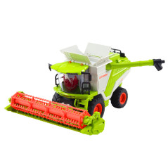Skördetröska med spannmålsskärbord 2i1 Fjärrstyrd RC Rökeffekt 2.4G