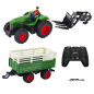 Traktor med släpvagn och fjärrstyrda gafflar RC 2.4G
