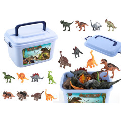 Dinosaurier Figursats Park Tillbehör Låda 46 Delar | HandlaSmidigt.se