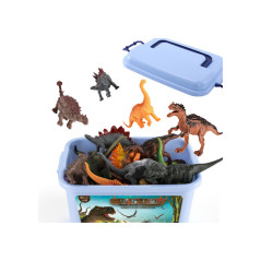 Dinosaurier Figursats Park Tillbehör Låda 46 Delar | HandlaSmidigt.se