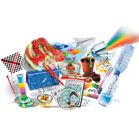 Vetenskapligt Lek 110 Experiment Clementoni 50720