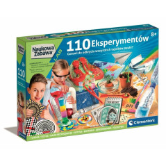 Vetenskapligt Lek 110 Experiment Clementoni 50720