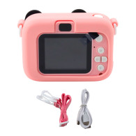 Digital kamera för barn Mus rosa 48Mpx HD 1080P