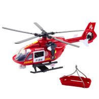 Helikopter Räddningstjänst Krok Bårar Ljus Ljud 112