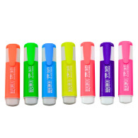 Set med Färgglada Neonmarkörer 7 st