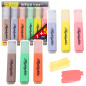 Set av markörpennor för anteckningar i pastellfärger 6 st.
