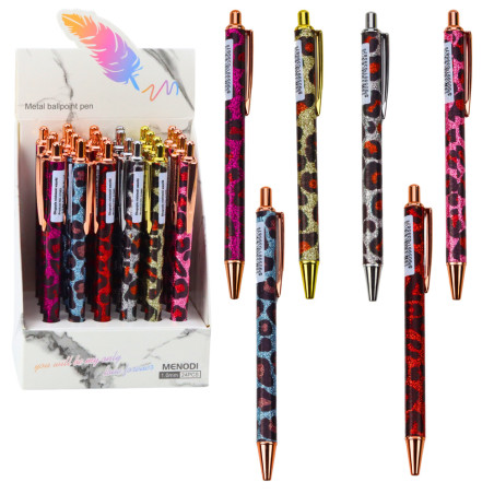 Metallpenna Automatisk Panther Blå Bläck 1,0 mm