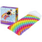 Uppblåsbar Regnbågsbadmadrass 216 x 80 cm Bestway 44107