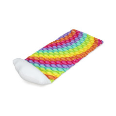 Uppblåsbar Regnbågsbadmadrass 216 x 80 cm Bestway 44107