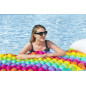 Uppblåsbar Regnbågsbadmadrass 216 x 80 cm Bestway 44107