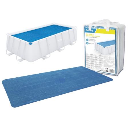 Solcellstäckning för pool 404 x 201 cm Bestway 58240