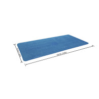 Solcellstäckning för pool 404 x 201 cm Bestway 58240