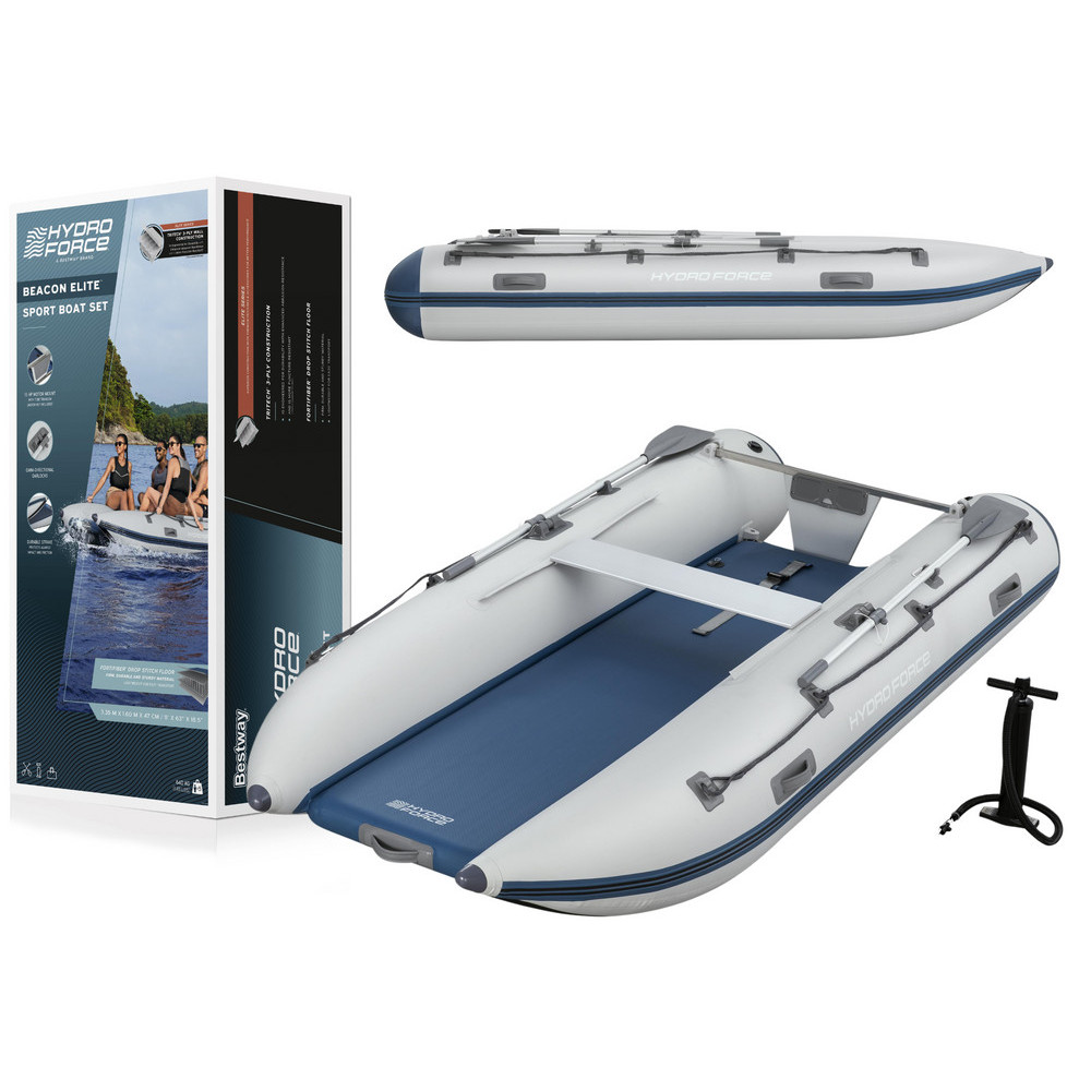 Dmuchany Ponton 335 x 167 x 47 cm Bestway 65185 Dmuchany Ponton 335 x 167 x 47 cm Bestway 65185