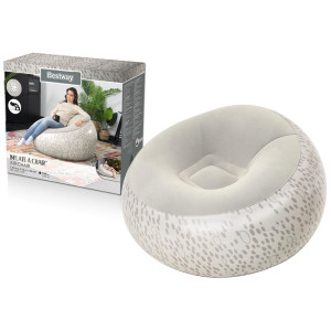 Dmuchany Fotel Szary Bestway 75052