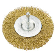 Szczotka druciana tarczowa z trzpieniem 100 mm