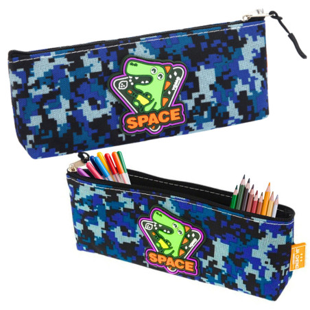 Pennfodral Förvaringslåda Rymd Dinosaurie Pixlar Blå 20x8cm