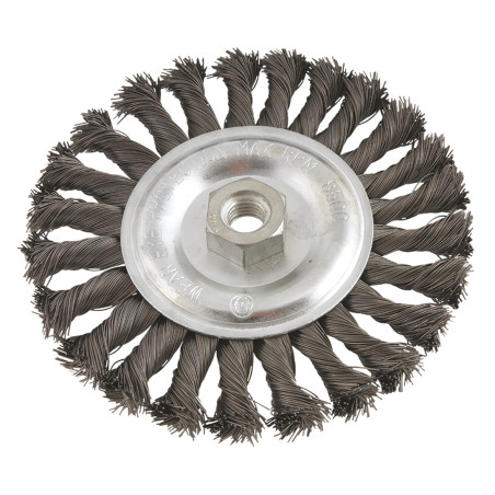 Ståltrådsborste skivformad 150 mm x M14