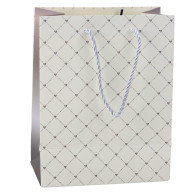 Torba Prezentowa Papierowa Błyszczące Serduszka 23 x 18 x 10,5 cm