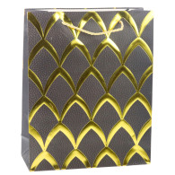 Presentväska Elegant Gulddekorationer 32 x 26 x 12 cm